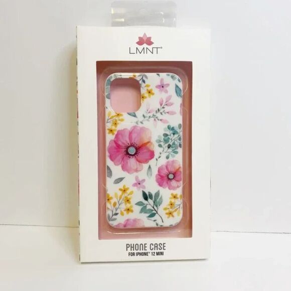 LMNT Floral NEW Phone Case For iPhone 12 Mini - Picture 2 of 2
